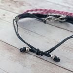 Softball Pink & Black Bracelet Photo 6