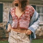 Free People Geo Floral Cardigan Photo 0