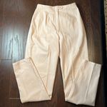 Vintage Moda International vintage Pale Pink Cotton Spandex Pants Size 6 Photo 4