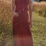 Favorite Daughter Envy Slip Dress in Merlot NWT Large Red Photo 3