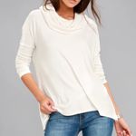 Jack by BB Dakota Hogan Ribbed Cowl Neck Sweater Photo 0