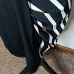 BCBG Maxazria black & white abstract midi dress size Small Photo 5
