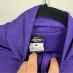 Nike Pro Dri Fit 1/2 Zip Pullover Purple Sz S Photo 4