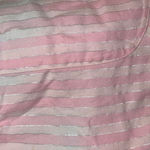 Victoria's Secret ✨  Pink/Grey Metallic Silver Striped Pajama Pants✨ Photo 5