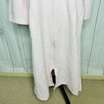 Miss Elaine Quilted Long Sleeve Robe Full Zip Sz S Embroidered Tasseled Vintage Pink Photo 2