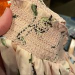 Daniel Rainn DR2 Pink Floral Off Shoulder Short Sleeve Mini Dress Womens XS Smocked Boho Photo 4