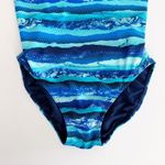 [Sporti] Wide Strap Blue Deepwater Racerback Competition Swimsuit NWT Size 40 Photo 7