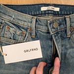 GRLFRND - Naomi High Rise Ripped Stretch Jeans in Blue Photo 3