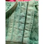 VICTORIAS SECRET PINK BRA TURQUOISE LACE WOMENS SIZE SMALL Green Photo 5
