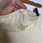 Vintage wonder maid strapless slip gown no cling USA union made size 36 White Photo 2