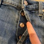 7 For All Mankind 7 For All Mankind Josefina Jeans Women's Sz 27 Medium Wash High Rise Distressed Photo 2