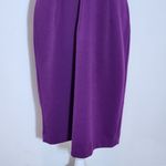 Tahari Purple Sheath Dress Size 12 Purple Wedding Guest Dress Photo 3