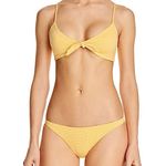 l*space New. SUNSHINE GOLD SUMMER LOVE PLAID BIKINI. D-top/M-bottom. Retails $198 Photo 2