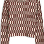 Madewell  Fine Ribbed Supercrop Crewneck Long-Sleeve Tee Photo 0