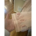 Vintage Carissmo Blush Pink Sheer Duster Cardigan Size 18 Photo 1