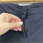 Theory  Blackish Blue Mid Rise Straight Leg Dress Pants Slacks Trousers Womens 8 Photo 4