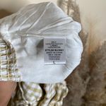 NWOT GINGHAM COTTAGECORE JUMPSUIT Tan Size L Photo 11