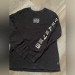 Vans  Checkered Long Sleeve T-shirt Graphic Silver Black Size XL Photo 2