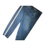 Wet Seal Wet‎ Seal Denim Dress XS Long Sleeve Lace Up Fringe Hem Casual Shirt Dress Photo 3