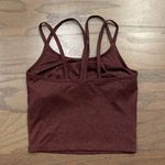 Thrive Societe Wine Heathered Double Strap Cami Photo 2