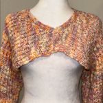 Free People  Multicolor Knit Shrug, Everyly Knit Bolero in Multi, size One size Photo 5
