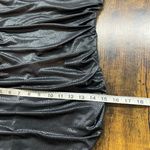 Bebe One Shoulder Croc Bodycon Dress Size M Photo 9