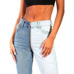 Revice Denim  Yin Yang Two Toned Jeans Photo 2