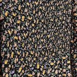 Urban Outfitters Diana Women’s Medium Black Floral Long Sleeve Romper Jumpsuit Photo 1