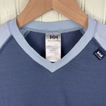 Helly Hansen Women's Base Layer Long Sleeve Training Tee Size Small Blue Winter Photo 2