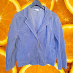 Sonoma  Light Blue Corduroy Blazer Size XL‎ Photo 0