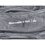 Abercrombie & Fitch  Black Short Sleeve Scoop Neck Stretch Bodysuit Top Womens L Photo 2