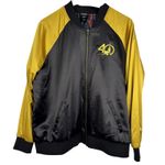 Her Universe Star Wars 40th Anniversary C3PO R2D2 Bomber Jacket Women's Size 1X Photo 1