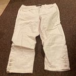 Nine West  white capris 8/28 Photo 1