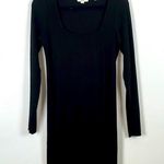 Vince Black Square Neck Knit Dress
Long Sleeves Ribbed Mini Dress Size: Medium Photo 4