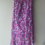 Vintage Anthony Richards Nightgown Women's Size 0LG Pink Floral Print Sleeveless Photo 8