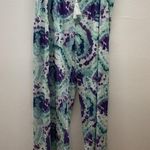 West Loop 2x$18 Size X-Large Tye Die Wide Leg Palazzo Pants Beachwear. New Photo 0