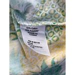 Fresh Produce Women’s Green & Yellow Pineapple Print Long Sleeve Shirt Sz 2X Photo 2