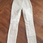 ROLLA'S White High Rise Slim Dusters Size 24 Photo 4