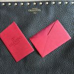 Valentino Garavani Valentino Vitello Large Rockstud Zip Pouch Black Photo 6