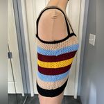 Wishlist  Crochet‎ Knit Striped Square Neck Tank Top Festival Boho Beach Photo 1