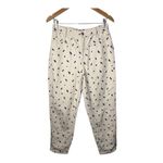 Frank And Oak Linda Floral Print Balloon Fit High Rise Jeans Women Size 27 Photo 5