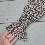 Molly Bracken NWT  Animal Print Elastic Wrist Blouse Photo 8