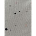 UGG  Aimee Star Print Pajama Top White Blue Short Sleeve Button Front XS Comfy Photo 6