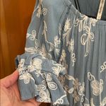 Forgotten Grace 🦋🦋🦋BOGOHO 🦋🦋🦋Floral Blue Women's Top—small Photo 4