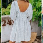 Millibon Light Blue Floral Mini Dress Photo 1