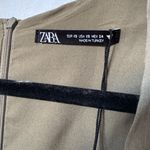 ZARA Green Cutout Dress Photo 3