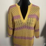 ZARA Long Knit Kaftan Maxi Dress Size M/L Photo 7