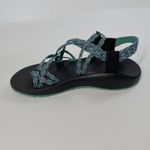 Chacos Chaco Women's Z/Cloud X‎ Sandals Aqua Green Black Size 10 Adjustable Straps Photo 3