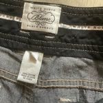 White House | Black Market Y2K black denim boot cut jeans size 4 slacks w/pockets Photo 3