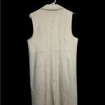 Joan Vass  Cream Sleeveless Vest Photo 2